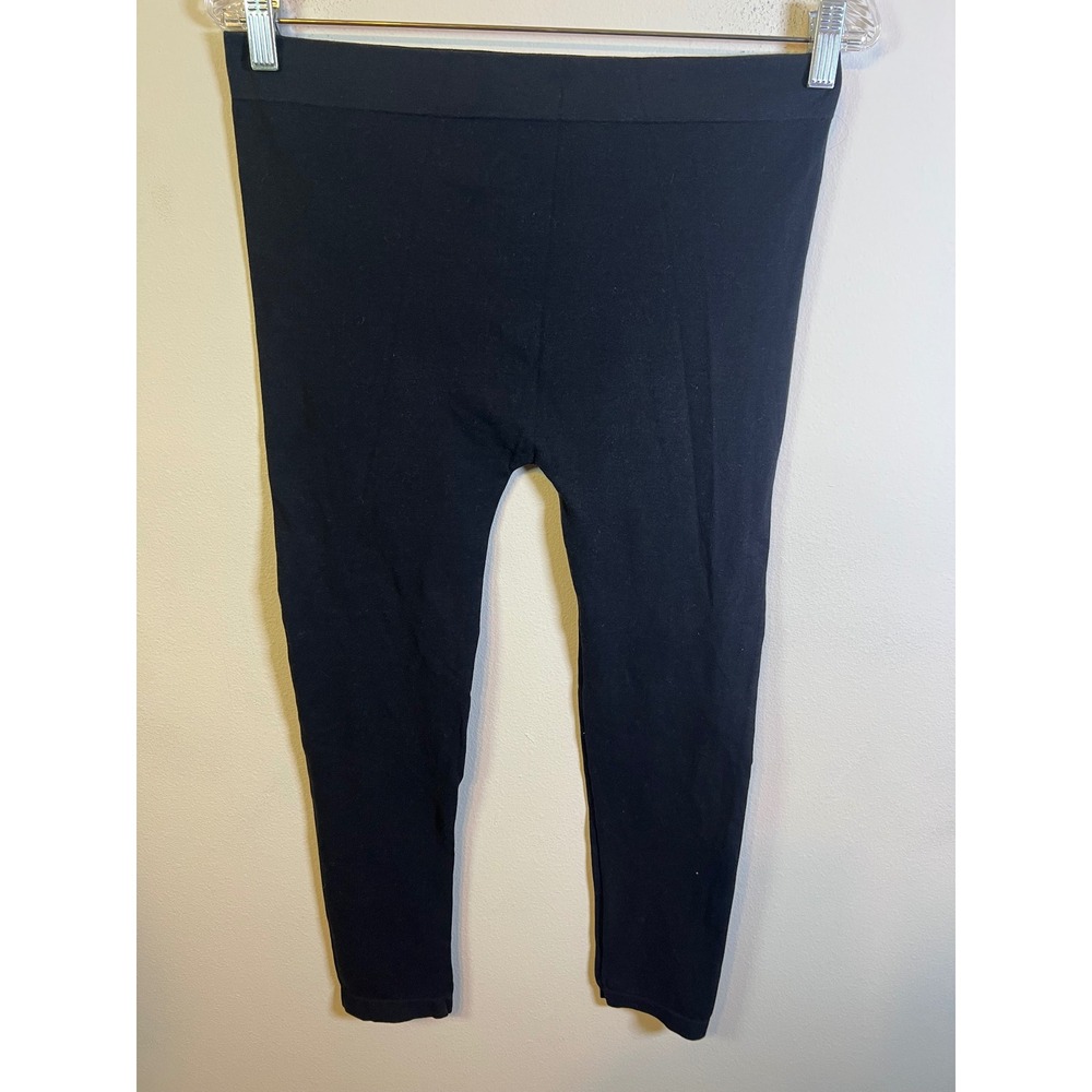 Soho Maternity Women Leggings Cotton Blend Stretch Black One Size
